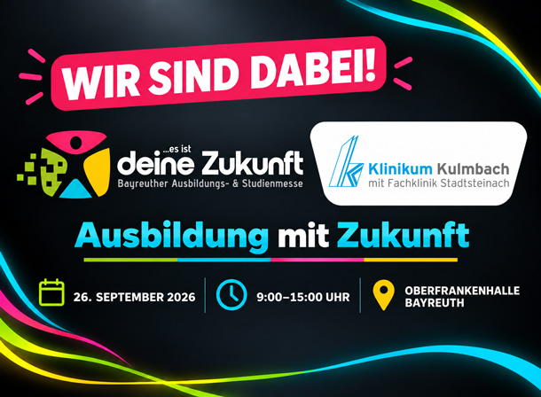 Ausbildungsmesse Bayreuth: Wir sind dabei!